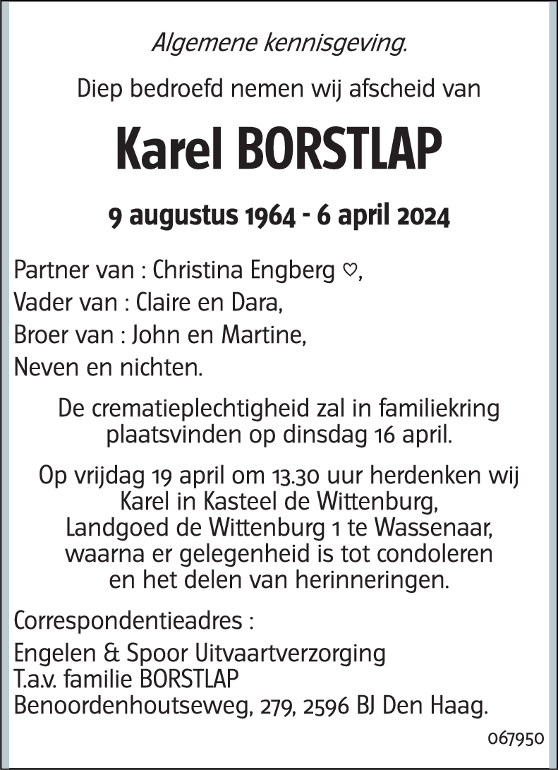 Karel BORSTLAP