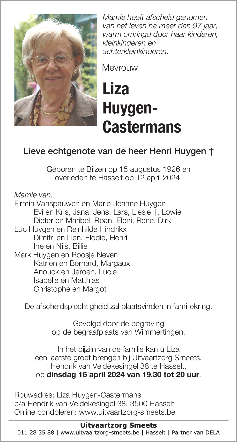 Liza Huygen-Castermans