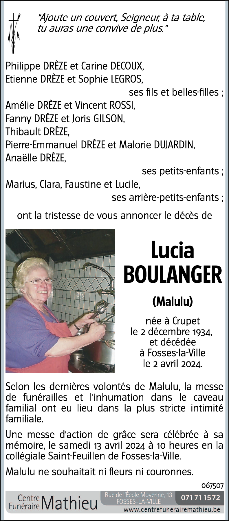 Lucia Boulanger