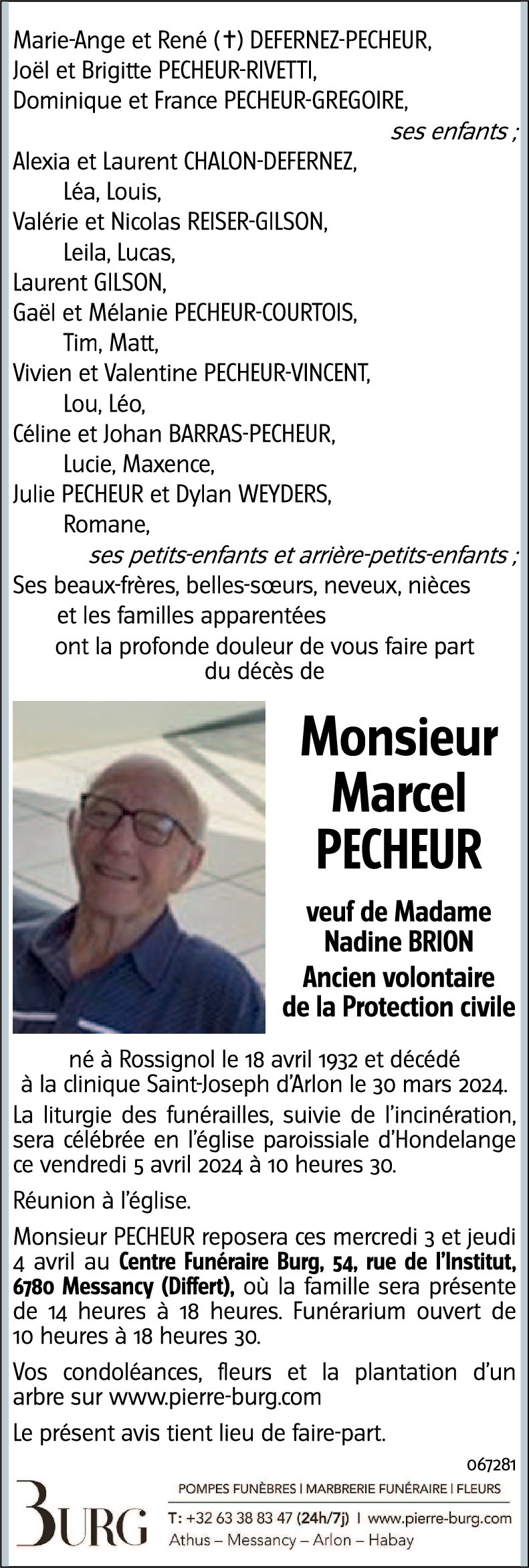 Marcel PECHEUR