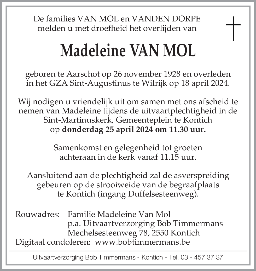 Maria Magdalena Van Mol