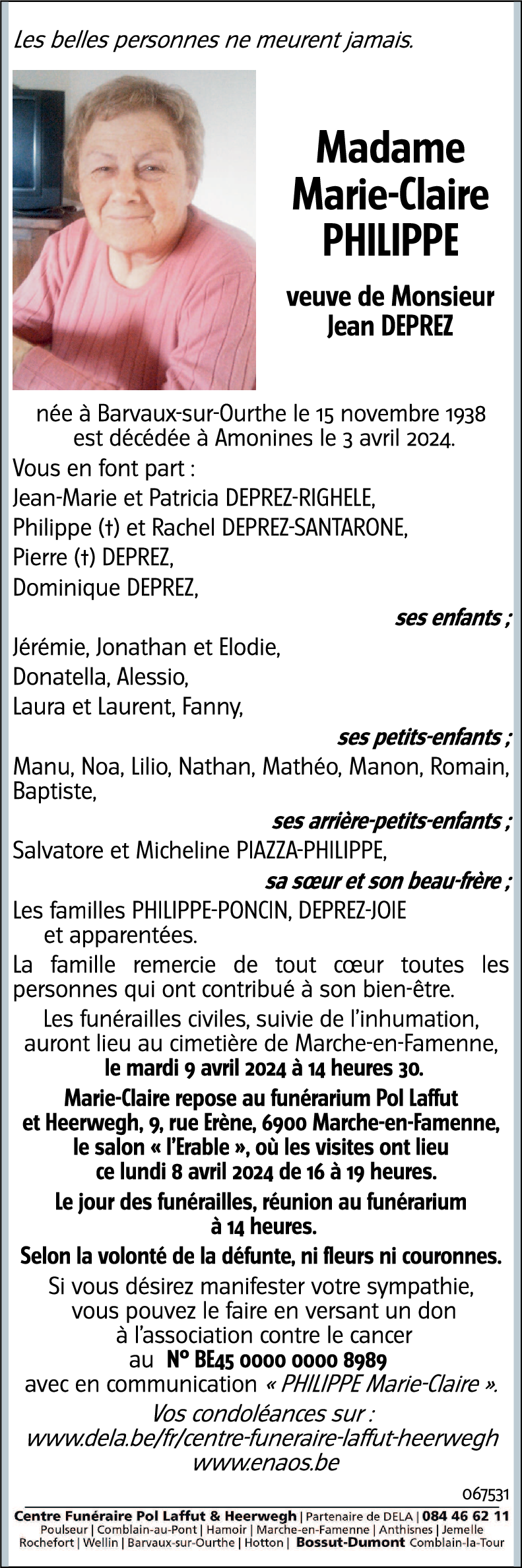 Marie-Claire PHILIPPE