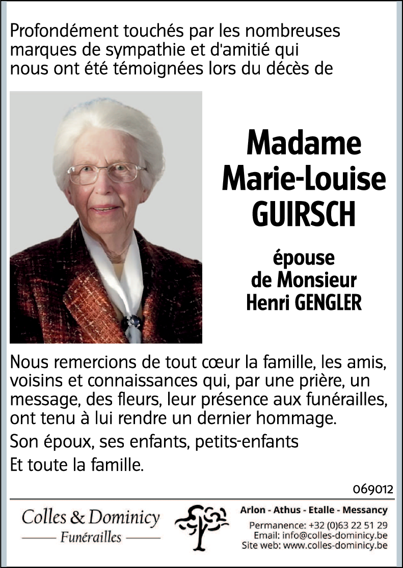 Marie-Louise GUIRSCH