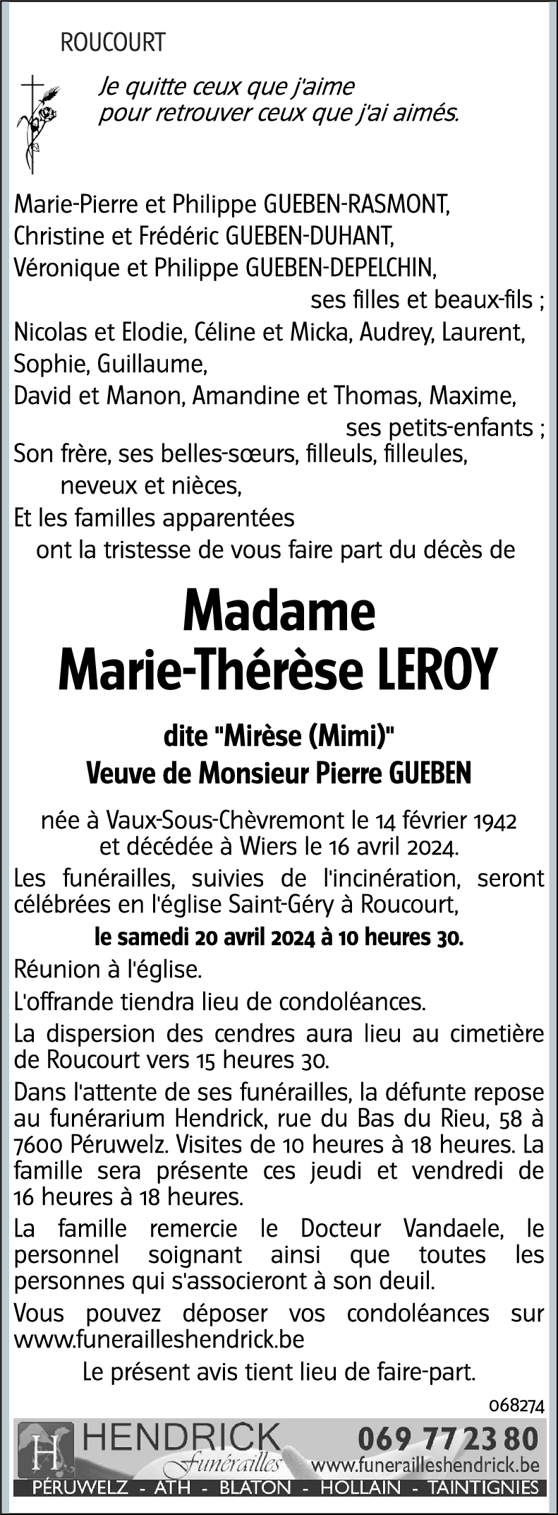 Marie-Thérèse LEROY