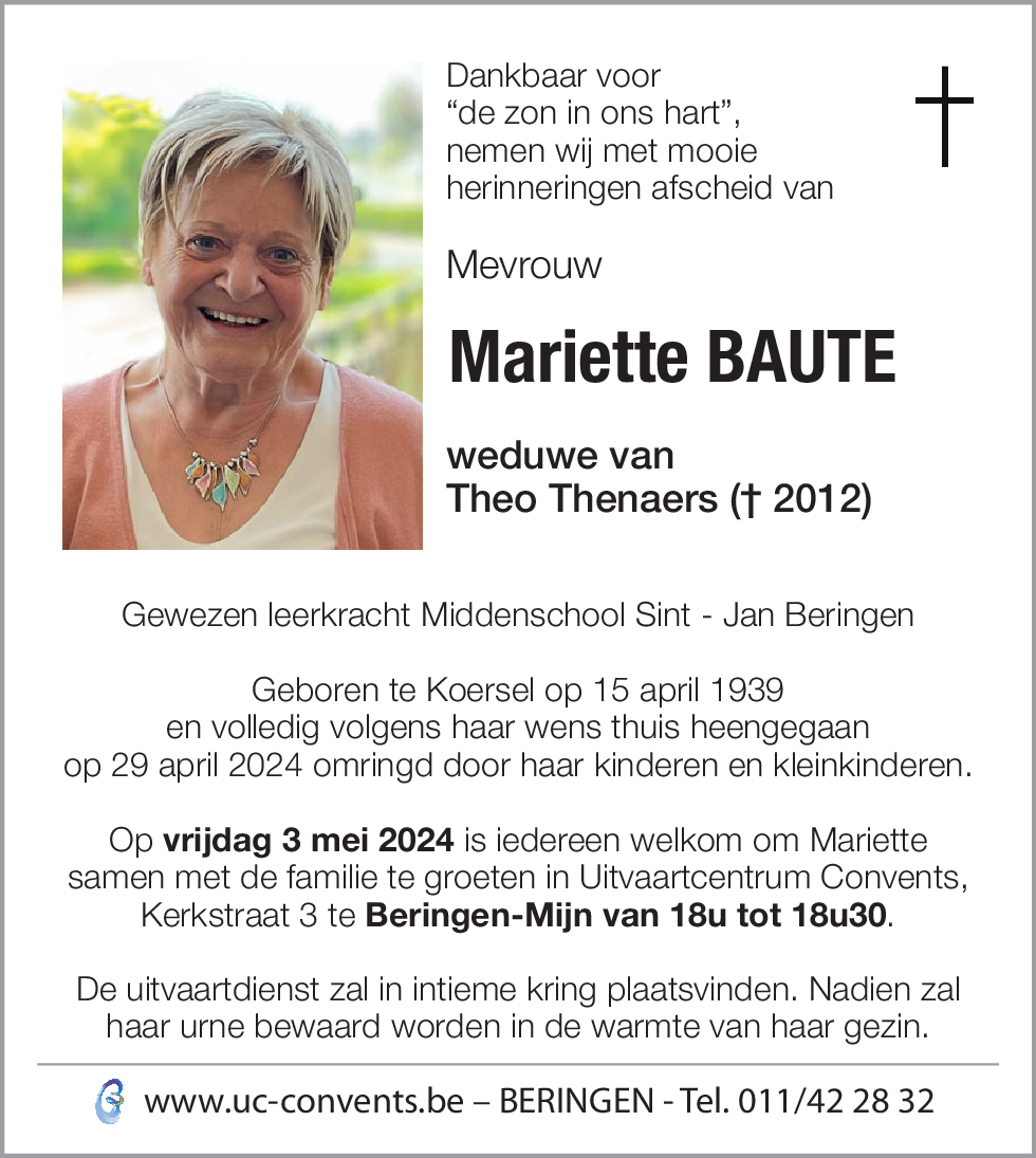 Mariette Baute