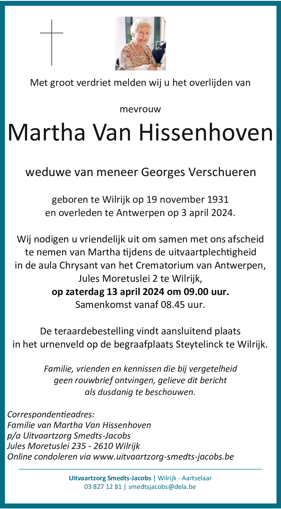 Martha Van Hissenhoven