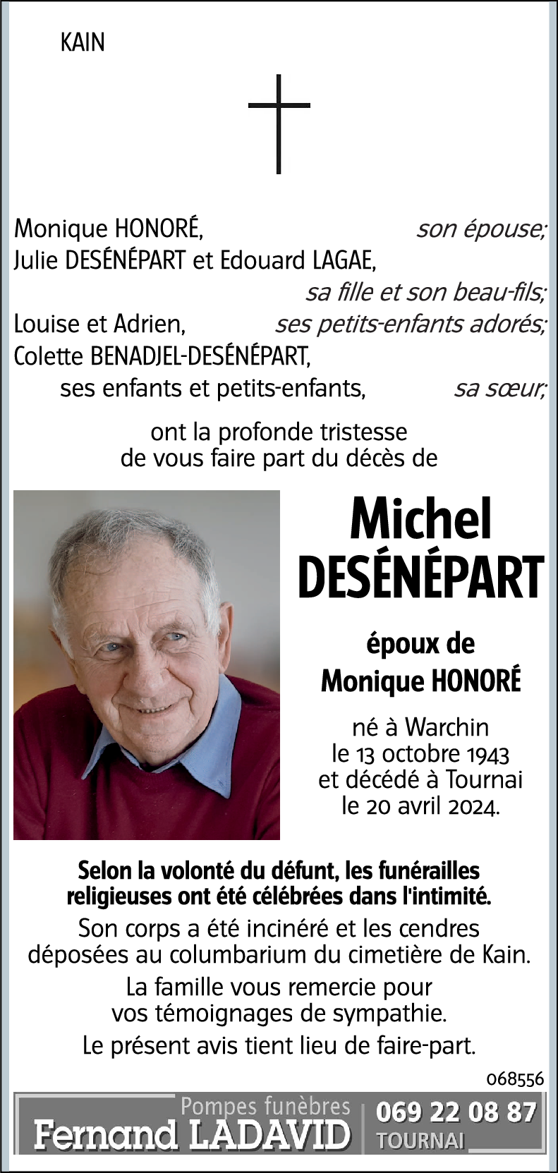 Michel DESÉNÉPART