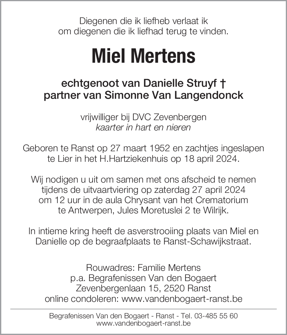 Miel Mertens