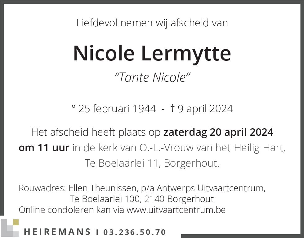 Nicole Lermytte