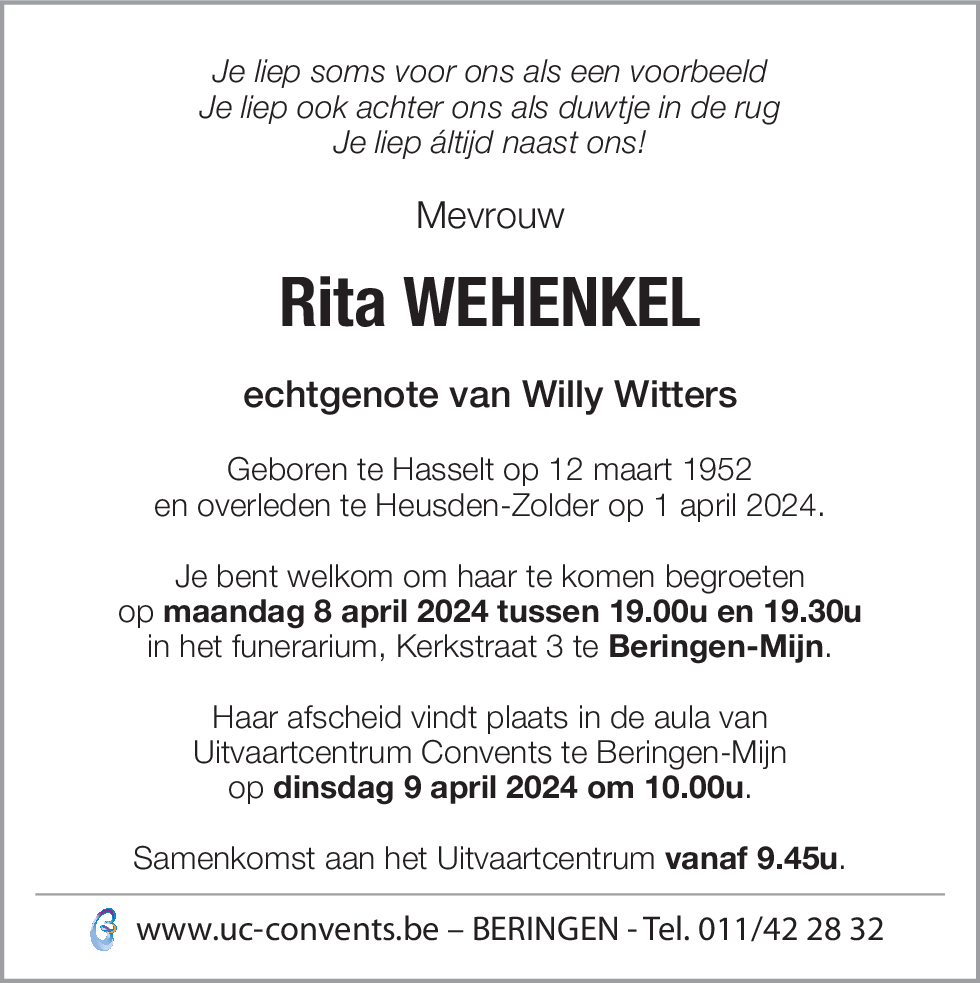 Rita Wehenkel