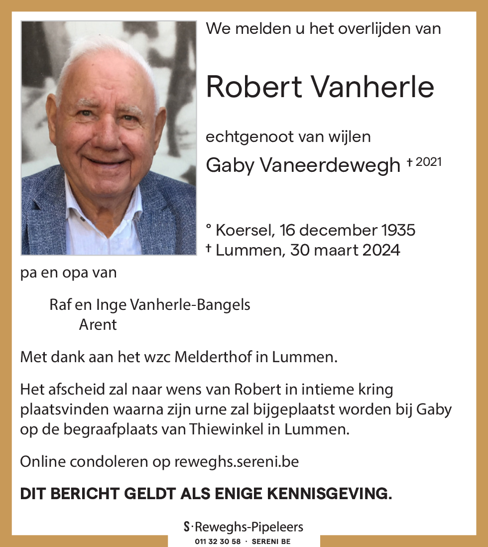 Robert Vanherle
