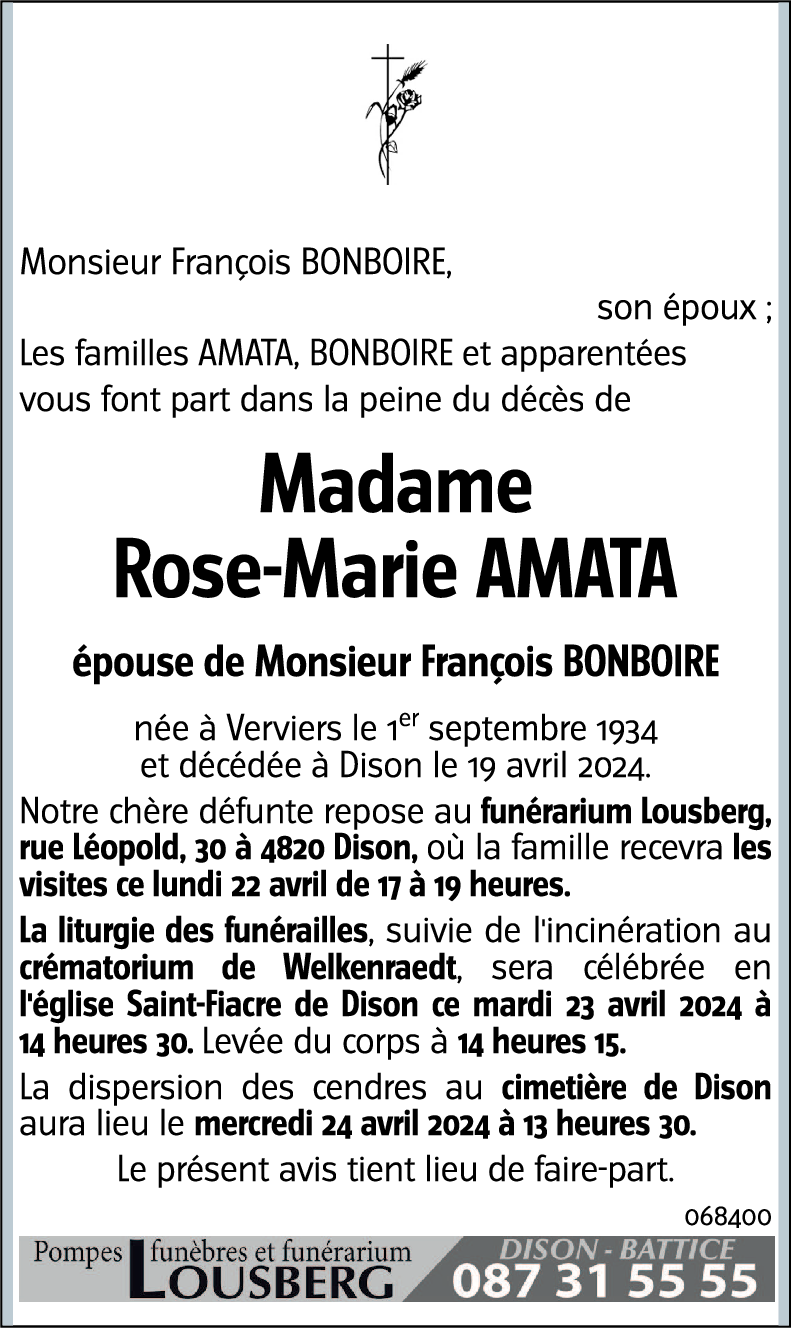 Rose-Marie AMATA
