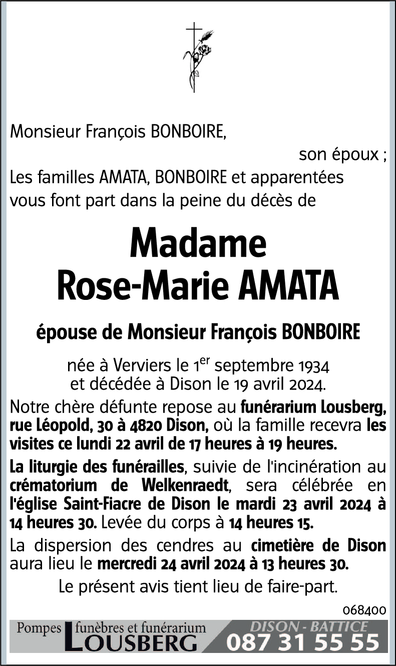 Rose-Marie AMATA