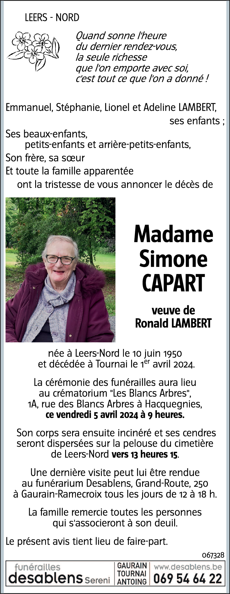 Simone CAPART