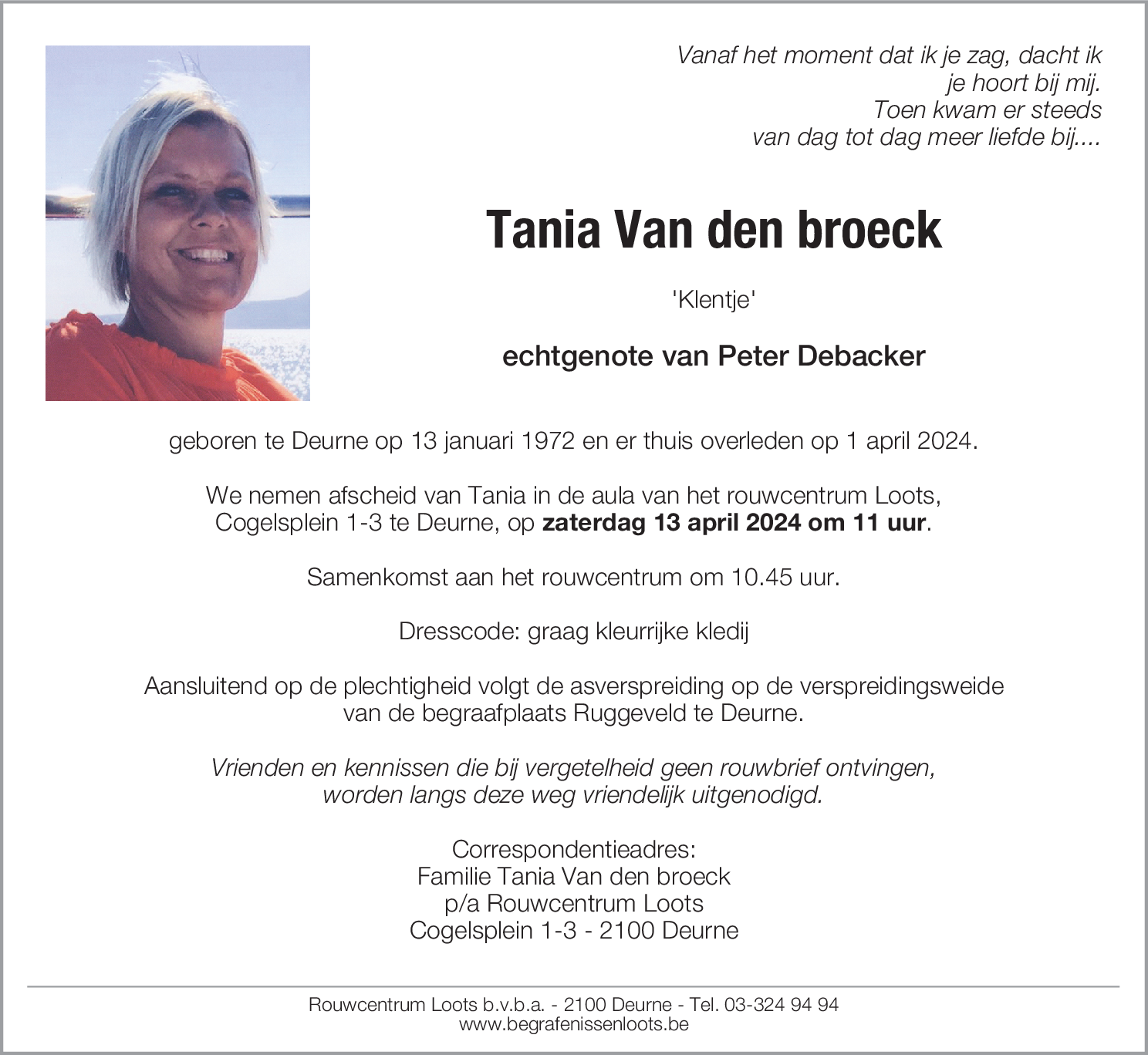 Tania Van den broeck