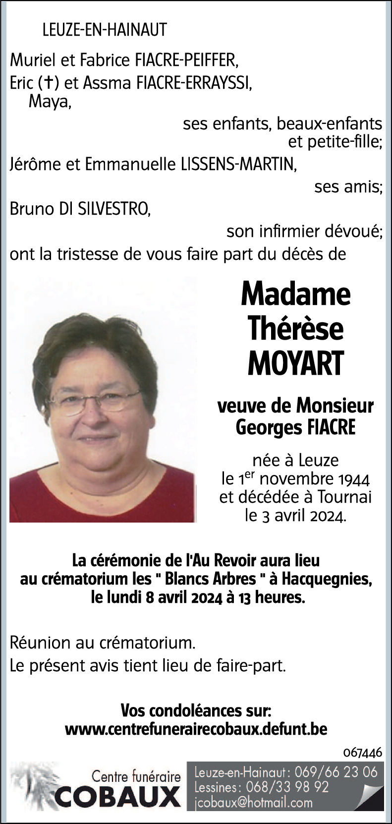 Thérèse Moyart