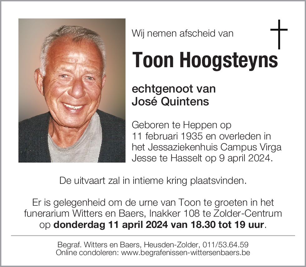 Toon Hoogsteyns