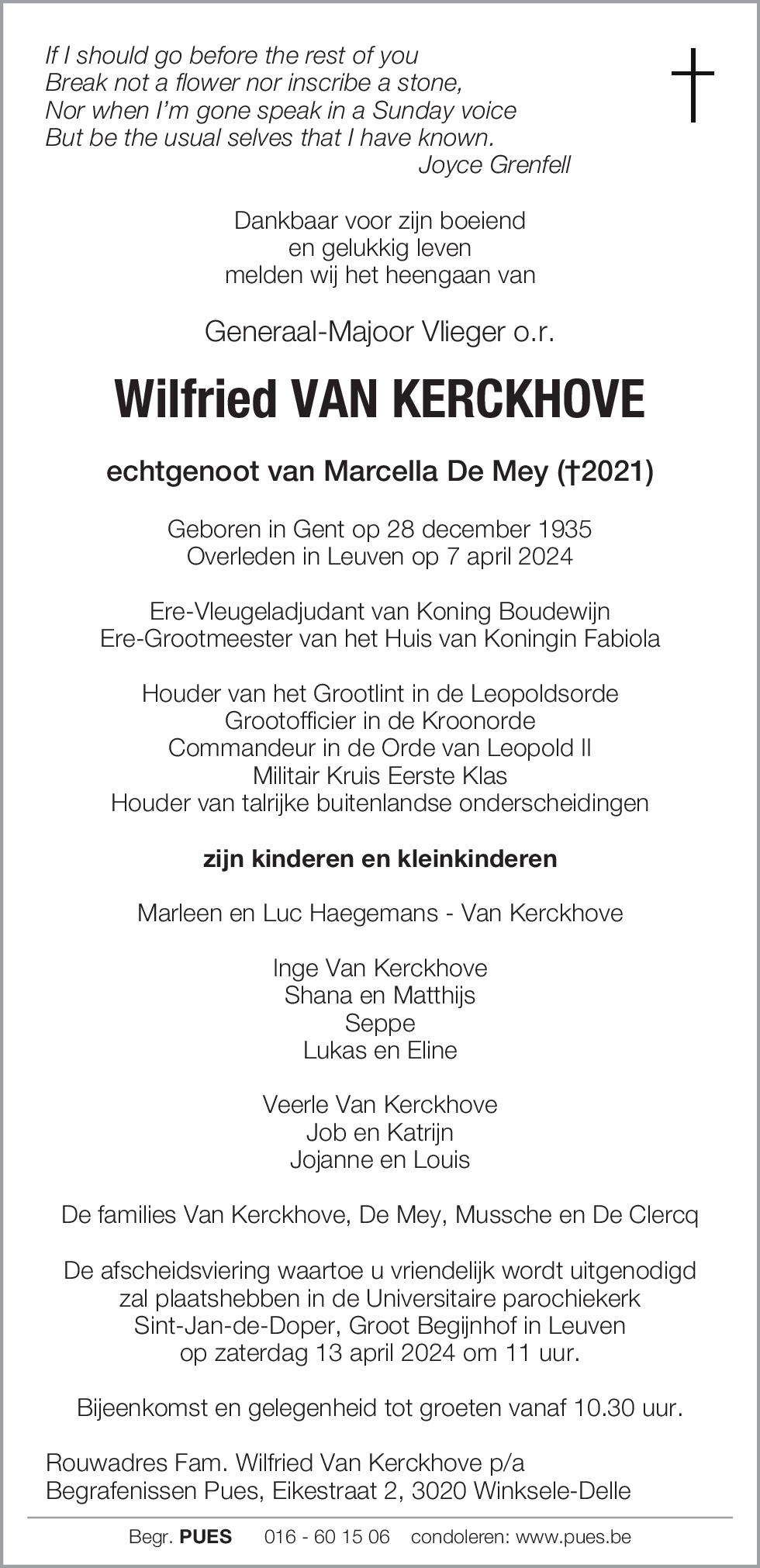 Wilfried Van Kerckhove