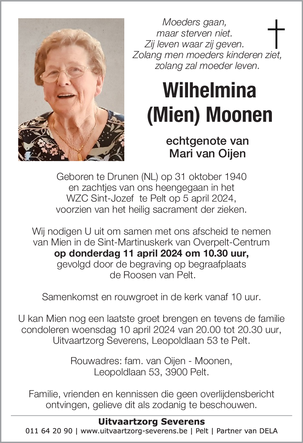 Wilhelmina Moonen