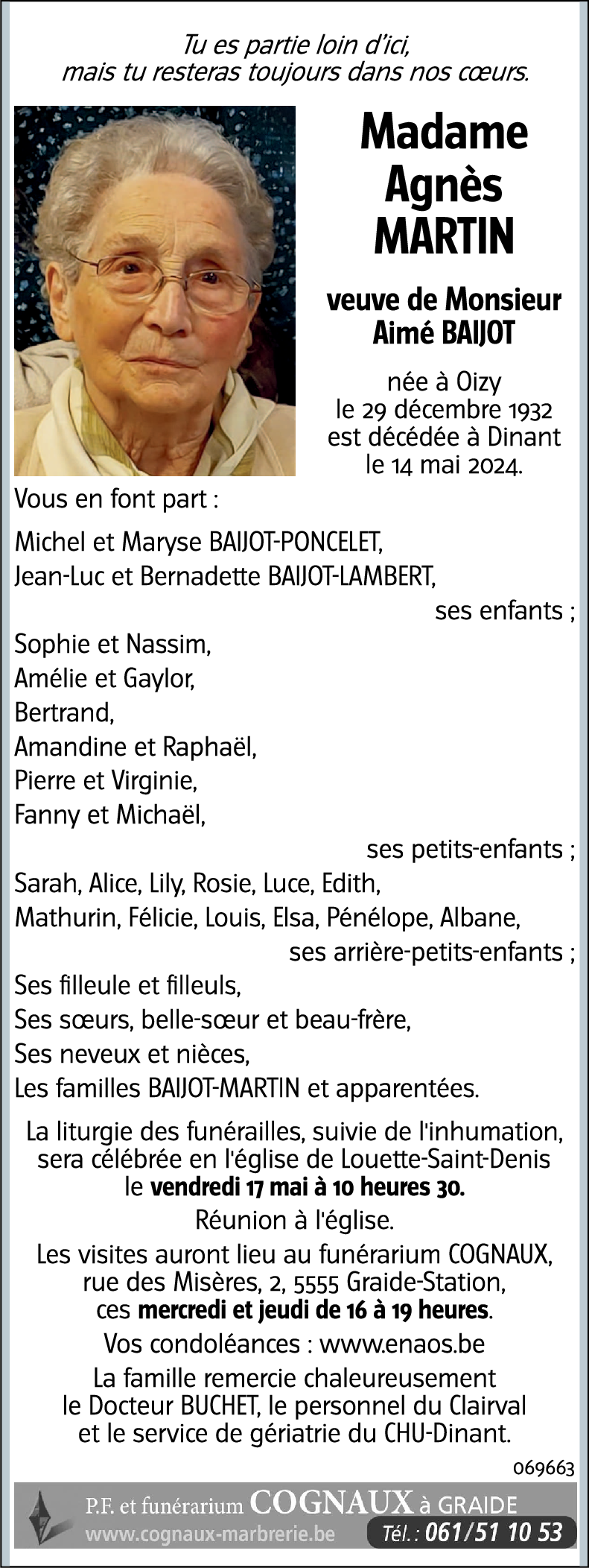 Agnès MARTIN