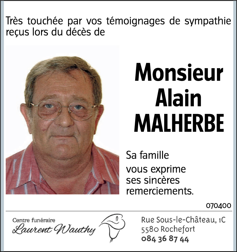 Alain MALHERBE