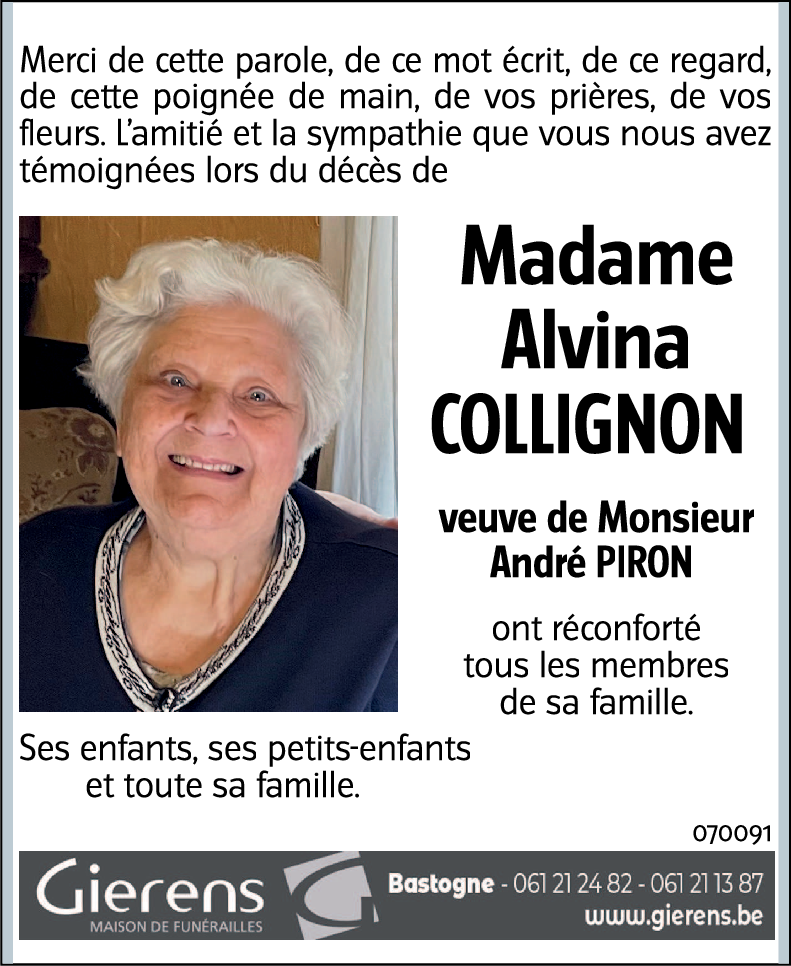 Alvina COLLIGNON