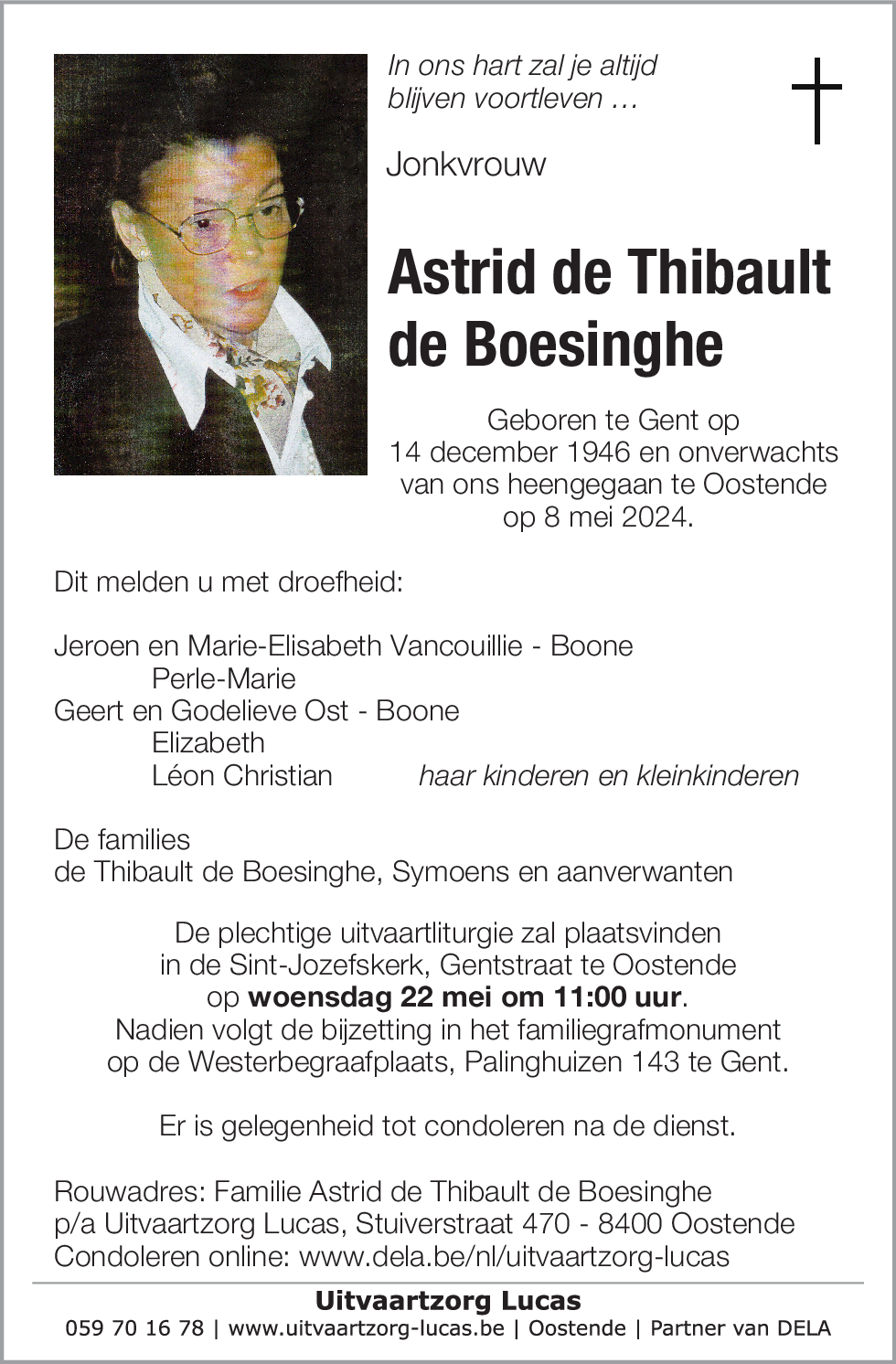 Astrid de Thibault de Boesinghe