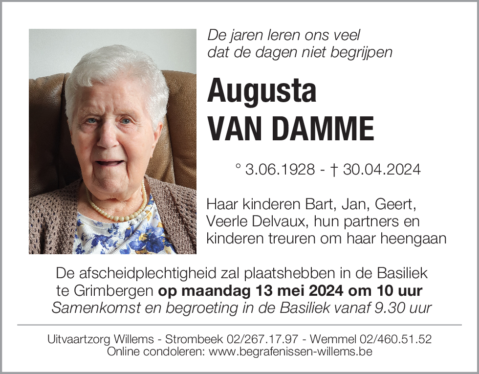 Augusta Van Damme