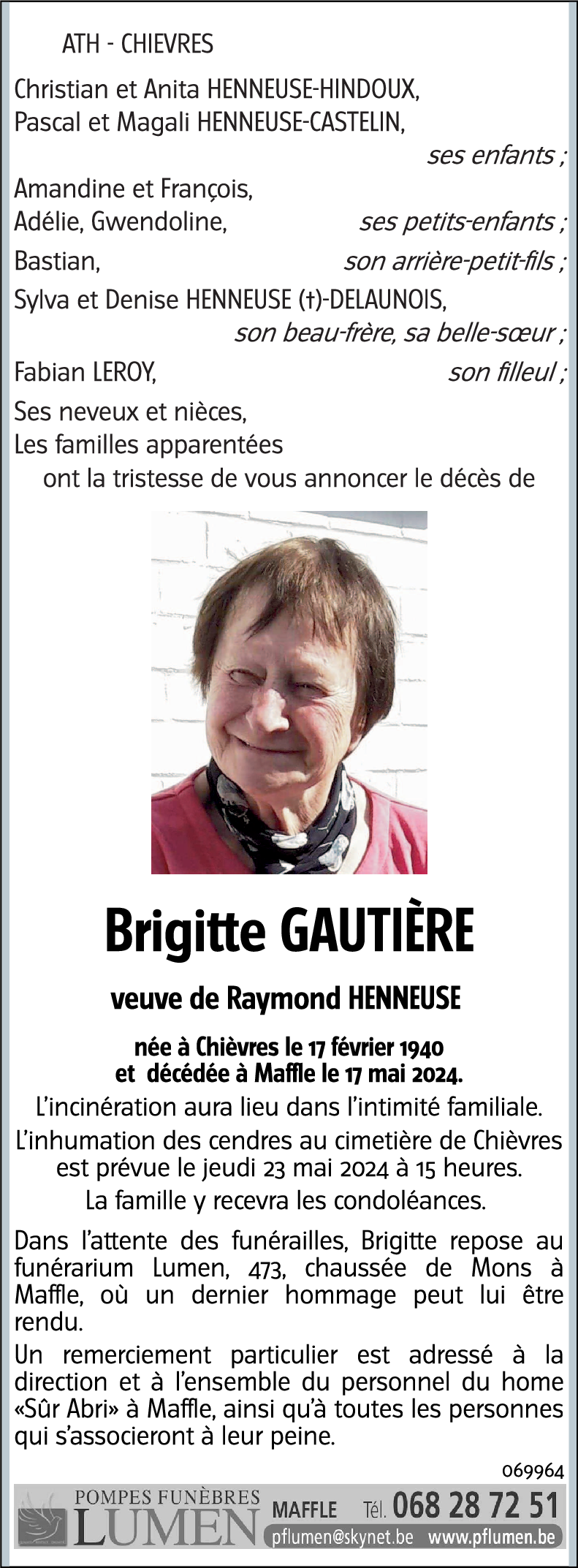 Brigitte GAUTIERE