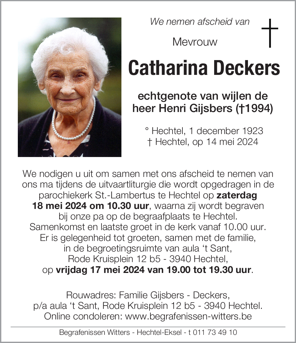 Catharina Deckers