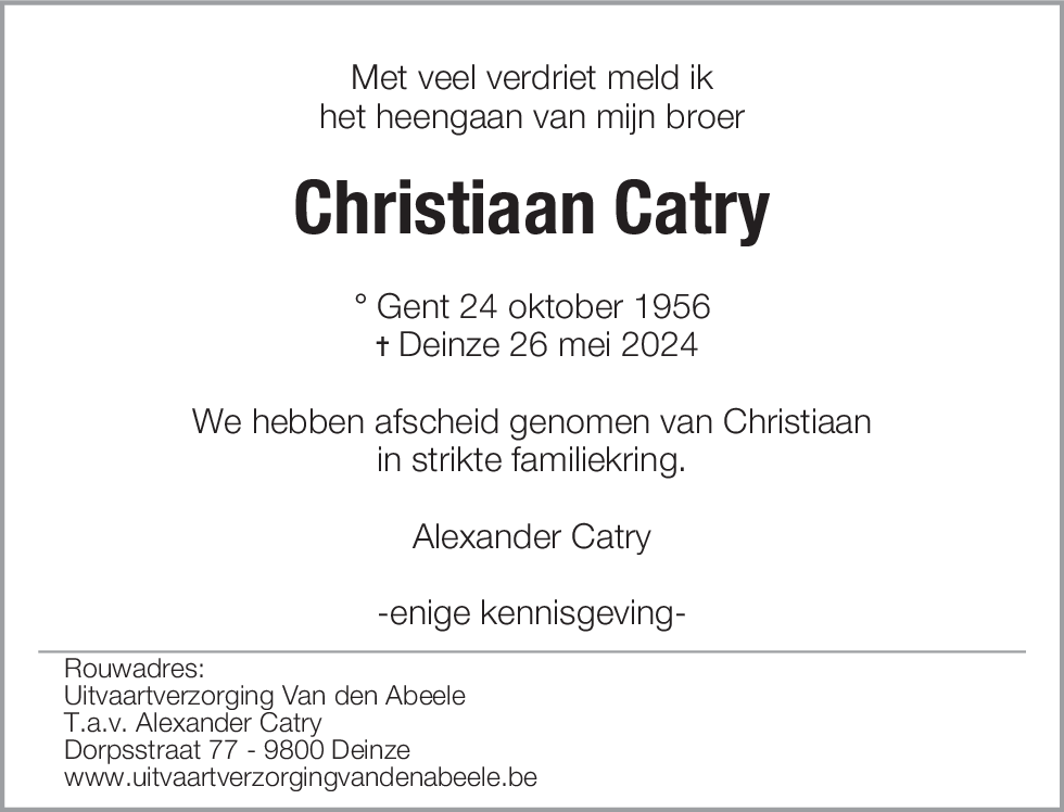 Christiaan Catry