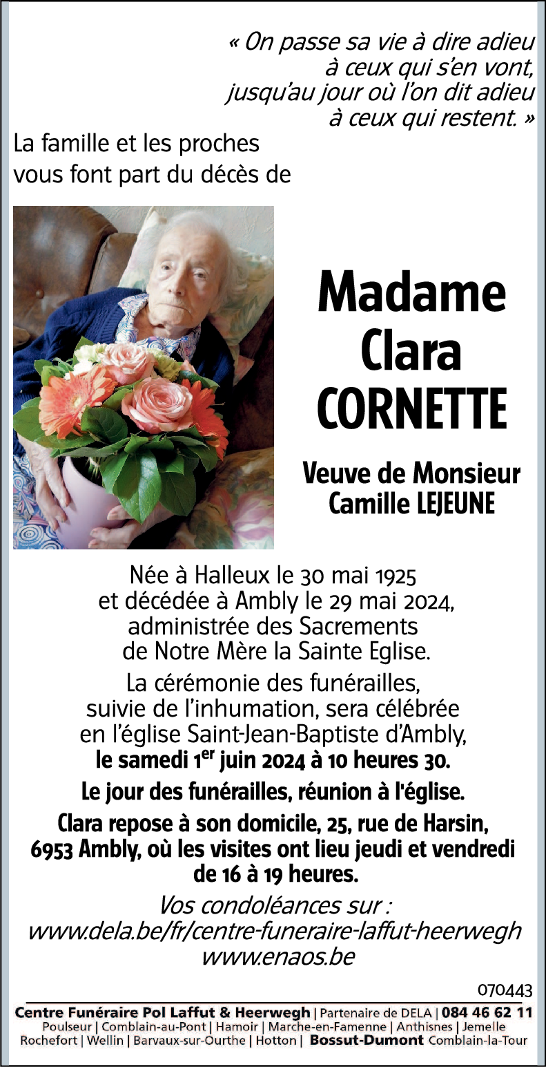 Clara CORNETTE