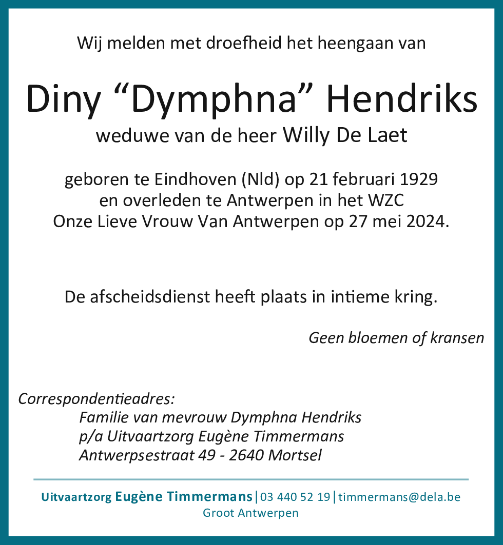 Dymphna Hendriks