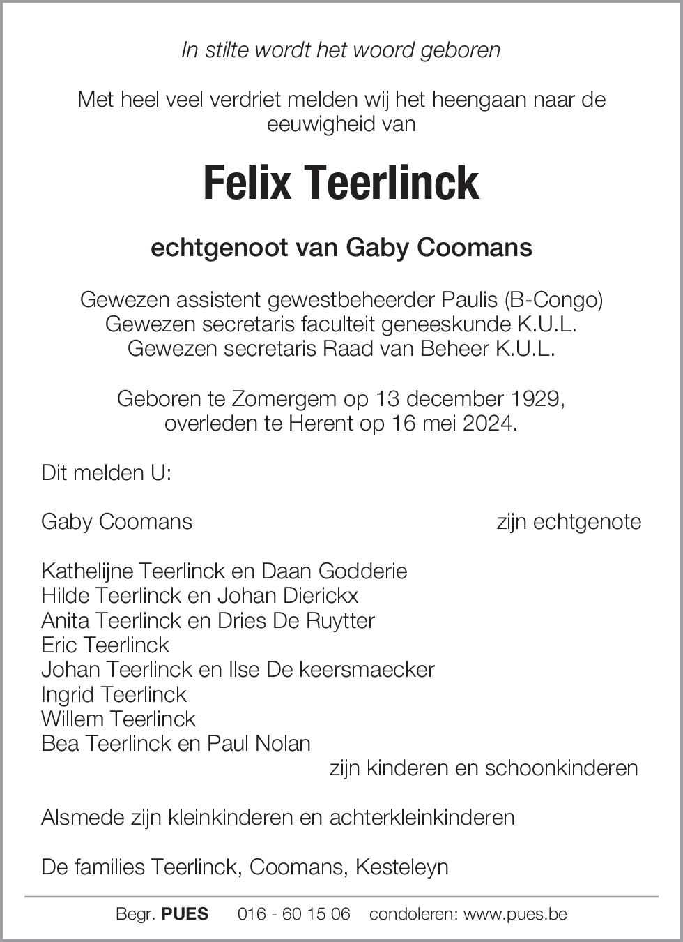 Felix Teerlinck