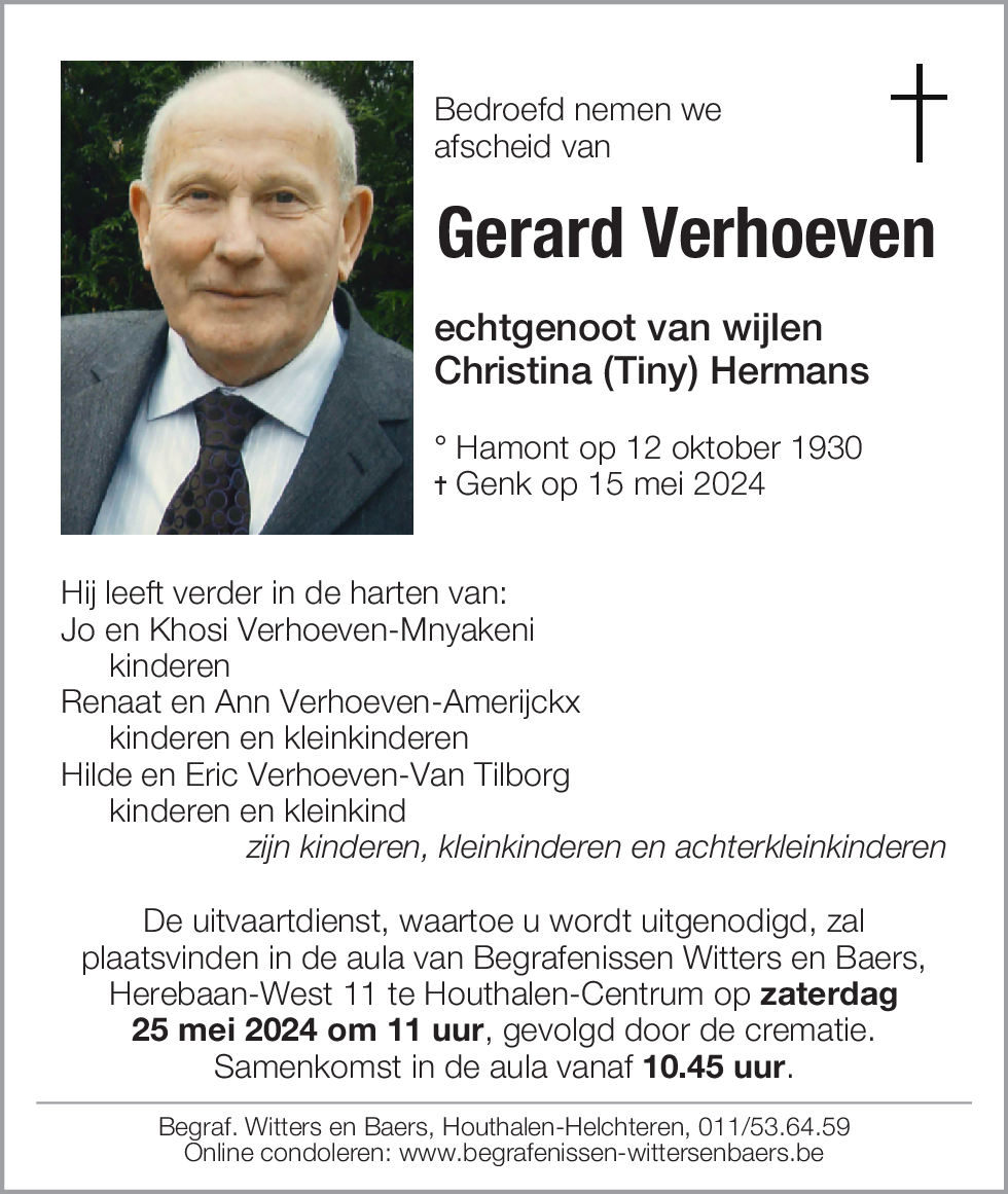 Gerard Verhoeven