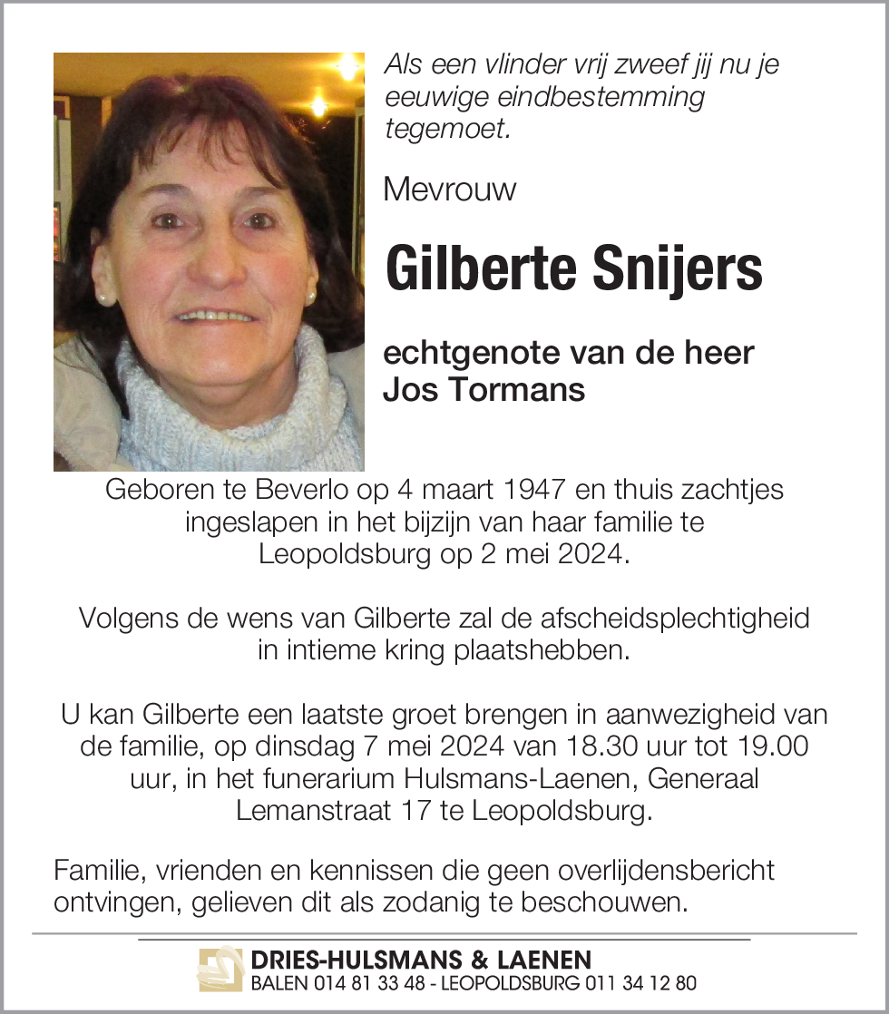 Gilberte Snijers