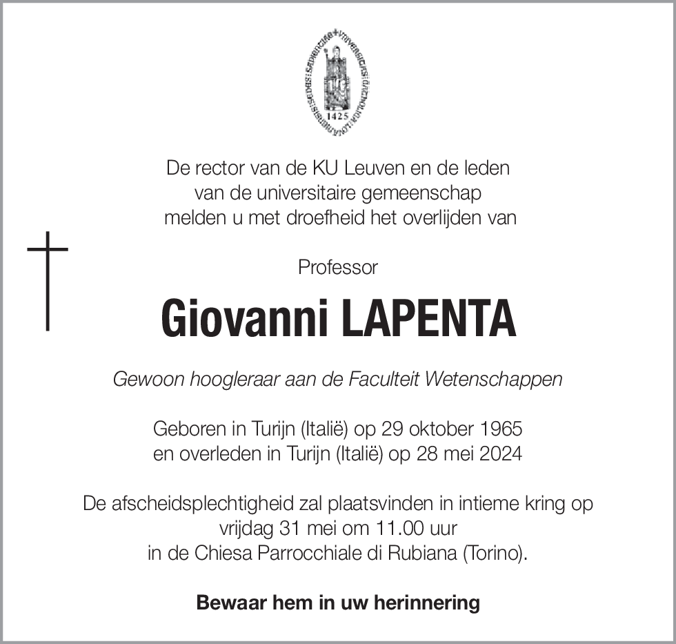 Giovanni Lapenta