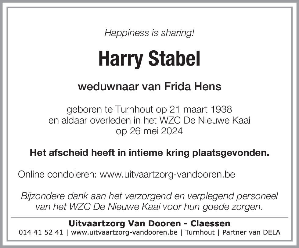 Harry Stabel