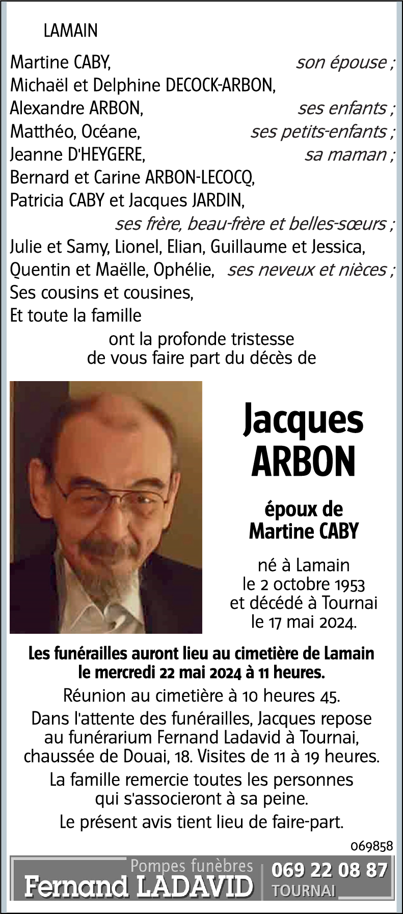 Jacques ARBON