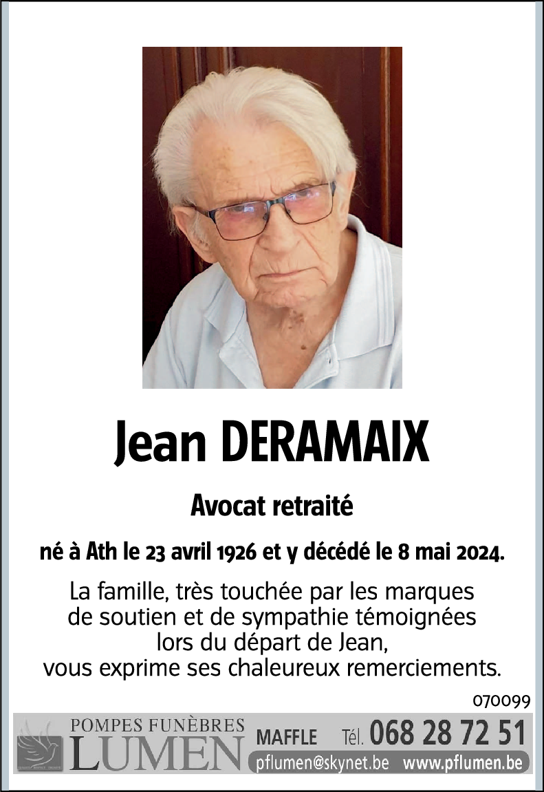 Jean DERAMAIX