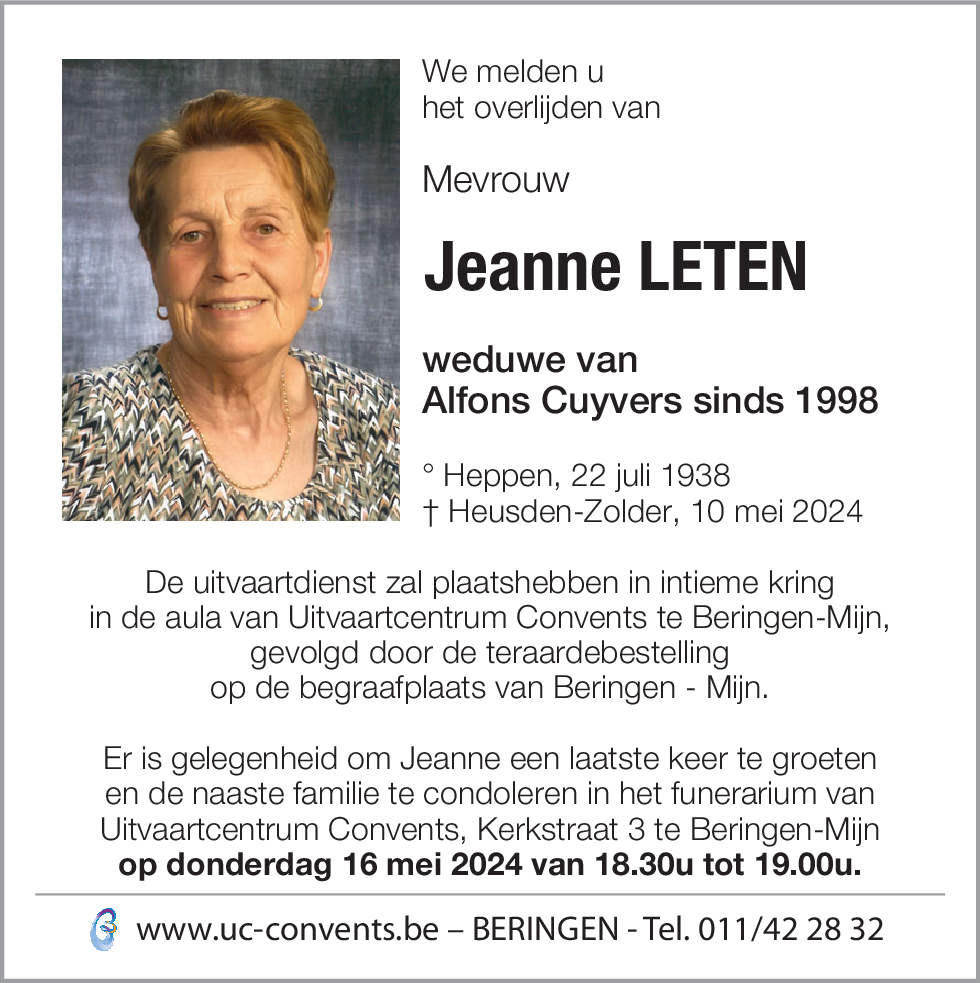 Jeanne Leten