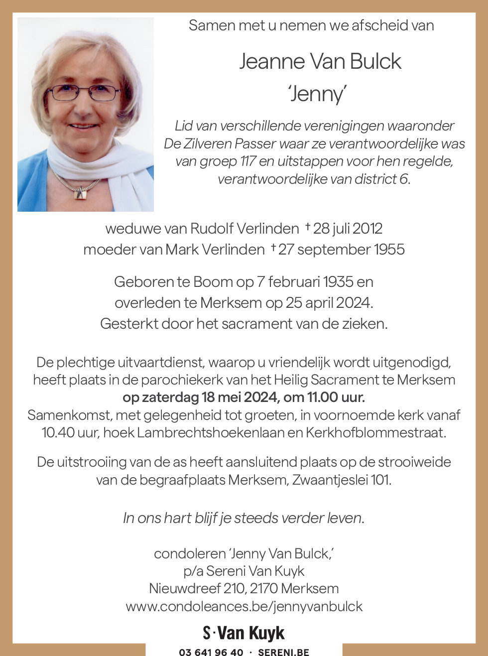 Jeanne Van Bulck