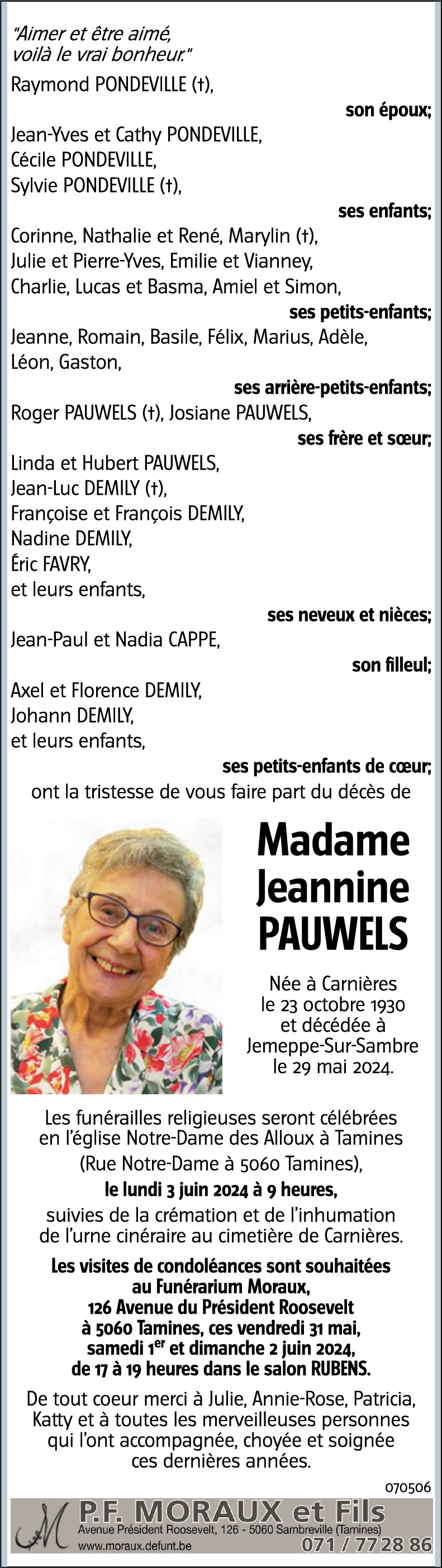 Jeannine Pauwels