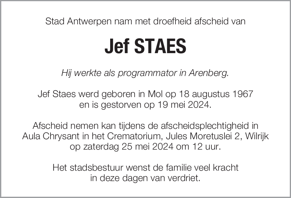 Jef Staes