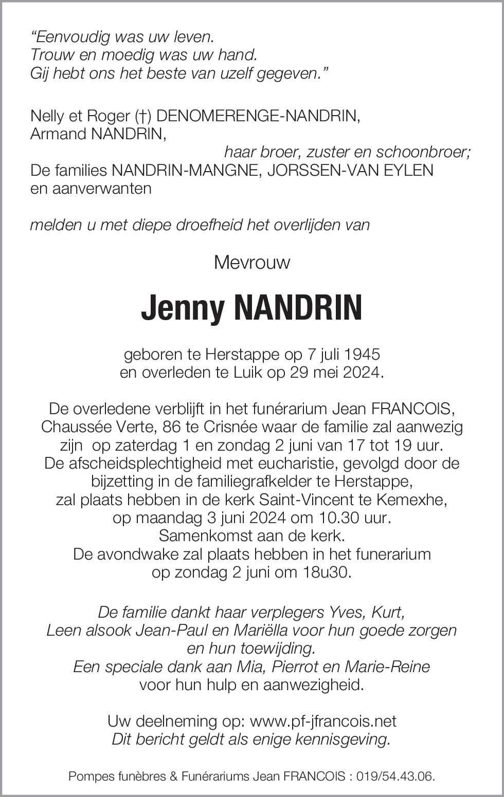 Jenny Nandrin