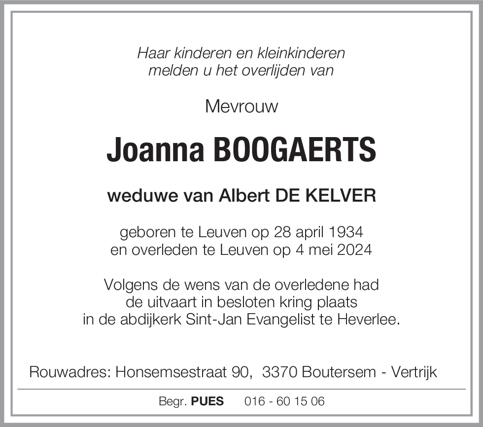 Joanna Boogaerts