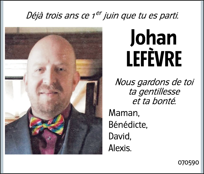 Johan LEFEVRE.