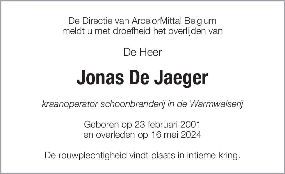 Jonas De Jaeger