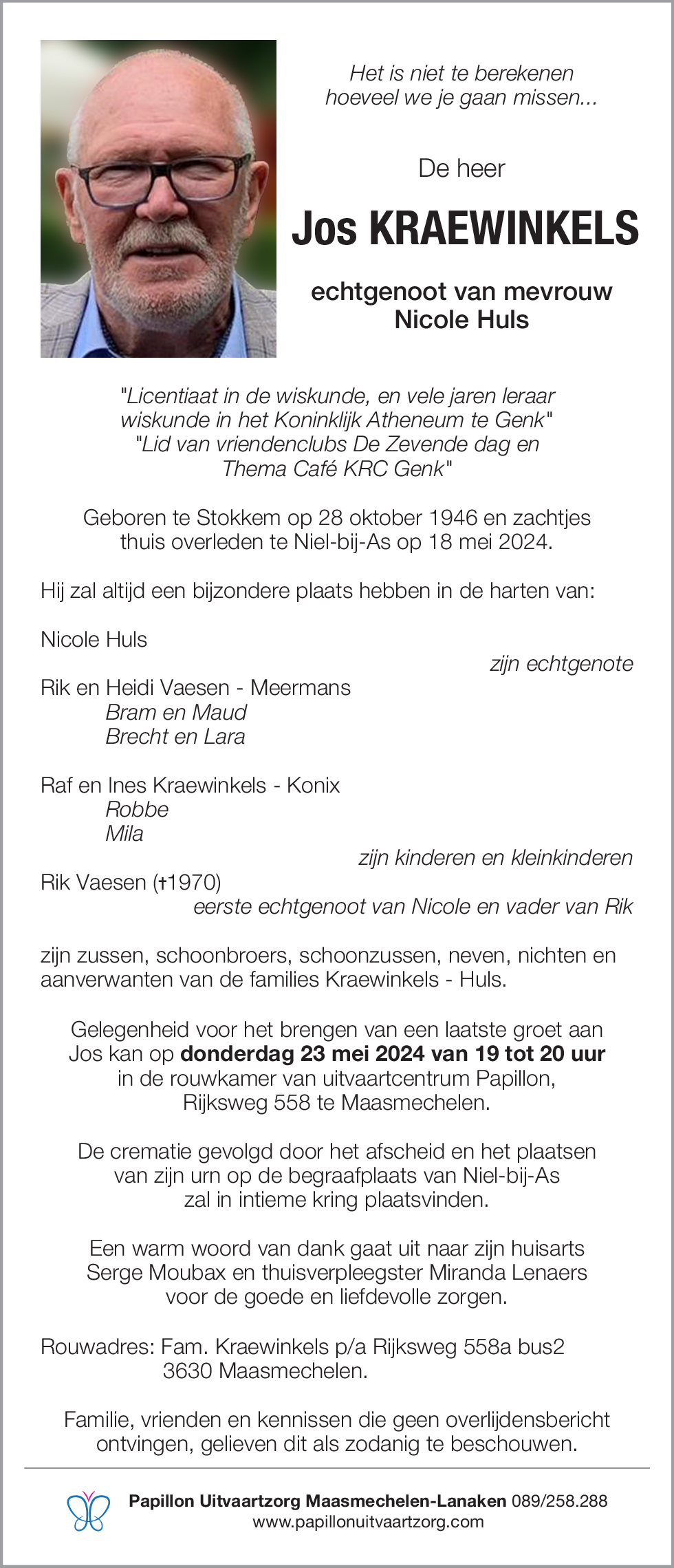 Jos Kraewinkels