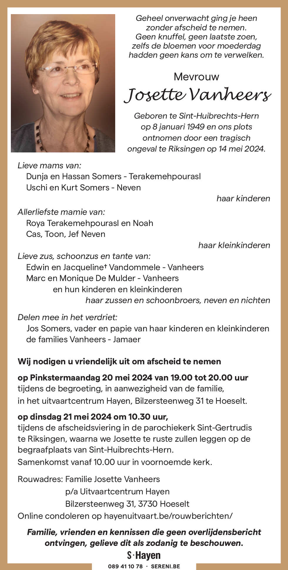 Josette Vanheers